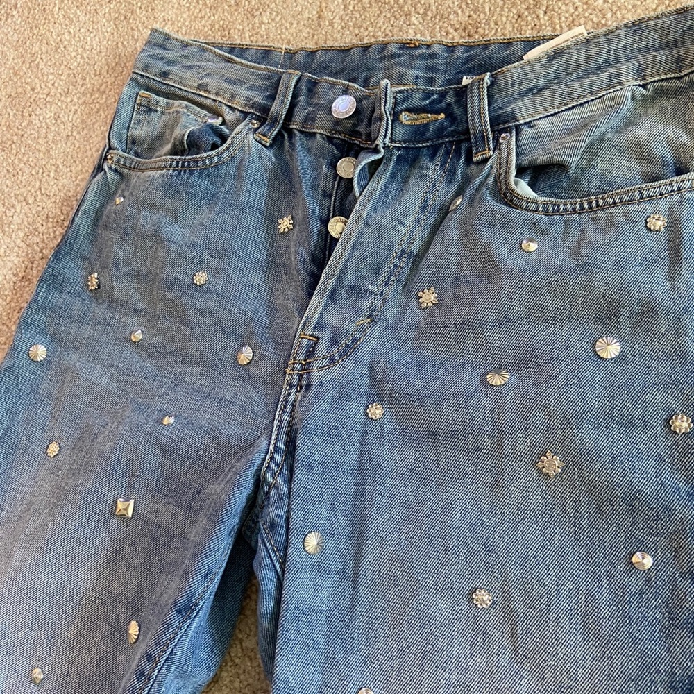 H&M Studded Jeans